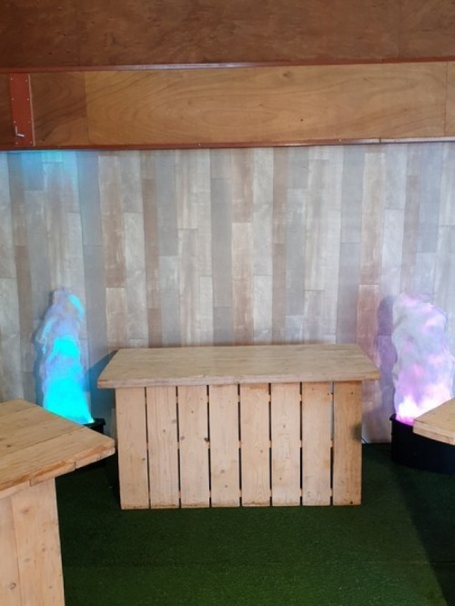 Buffettafel steigerhout (inklapbaar)